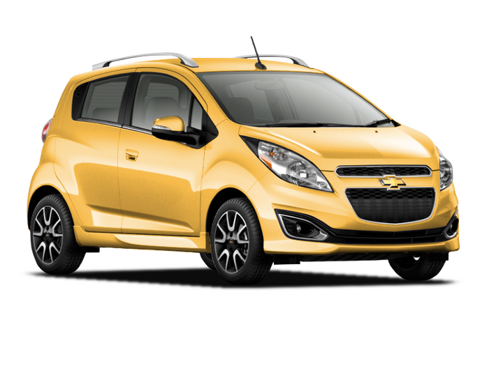 Chevrolet Spark Желтый